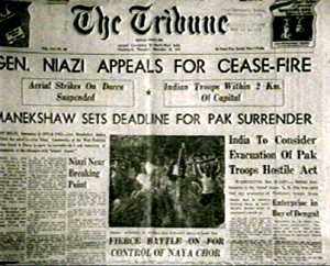 1971 Newspaper-ceasefire