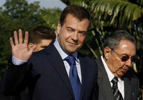 medvedev Cuba President