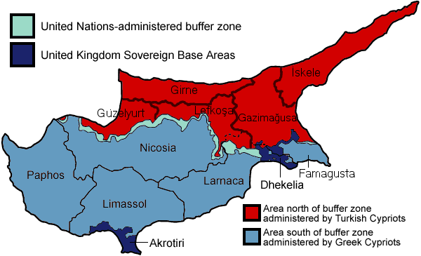 Cyprus Districts