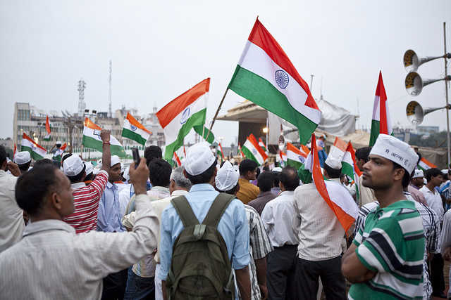 Anna Hazare Anti-Corruption Rally, Delhi