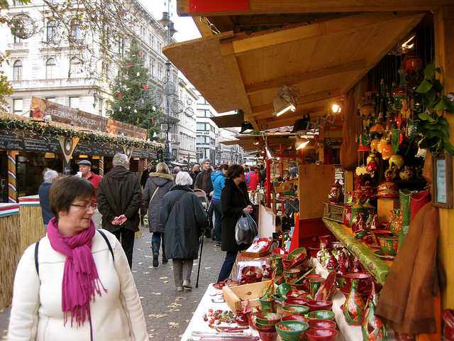 Budapest Christmas at Vörösmarty Square Sale