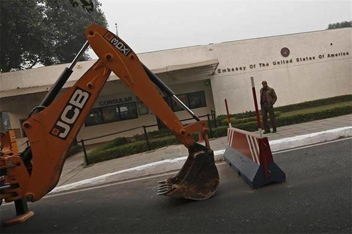 Delhi Police Removing Security from US Embassy