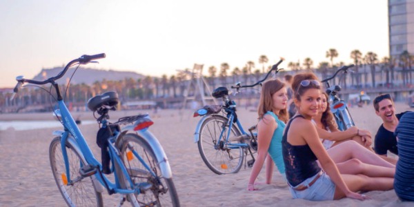 Book adventures Barcelona Born Bike Beach Tour