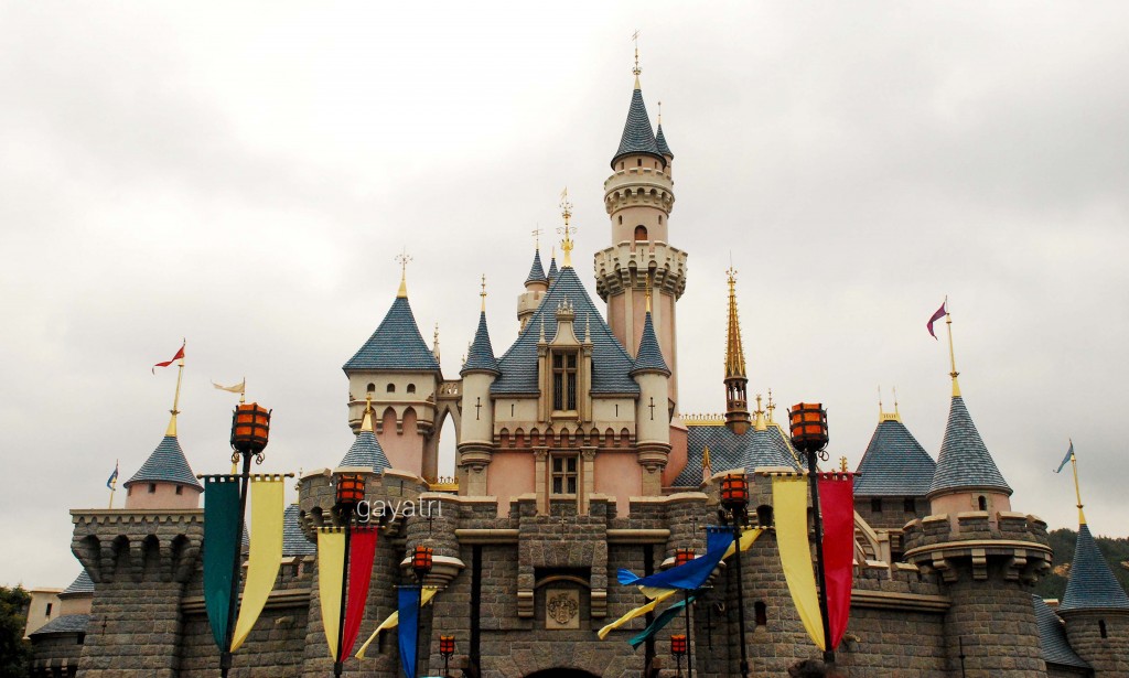 hong kong DisneyLand Castle