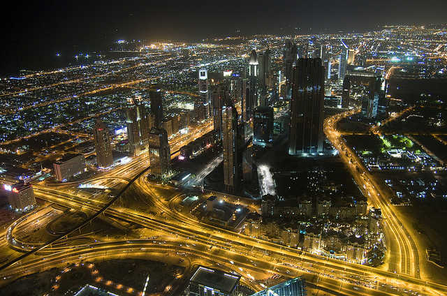 Dubai by night