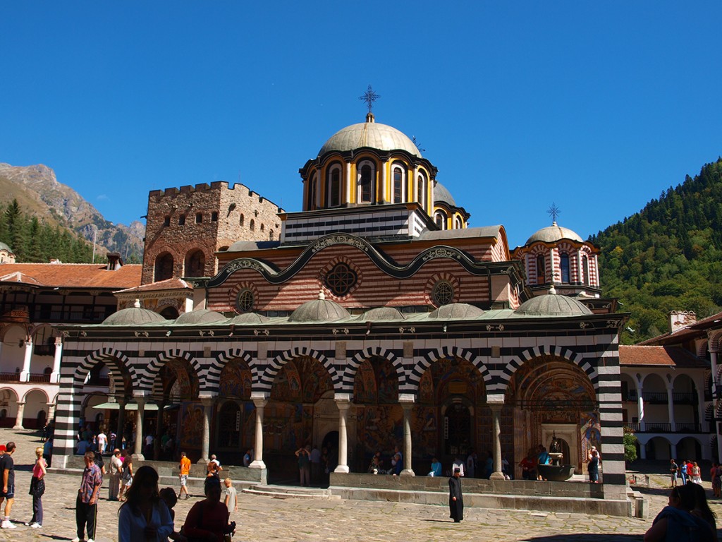 1000 years old rila monastery 