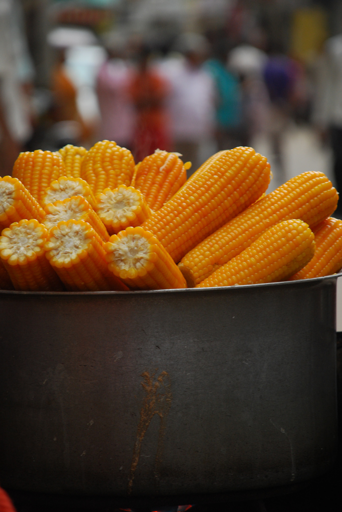 Boiling corns - T Nagar, Chennai