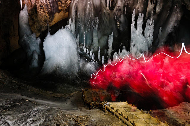 Pestera Scarisoara Cave in Romania
