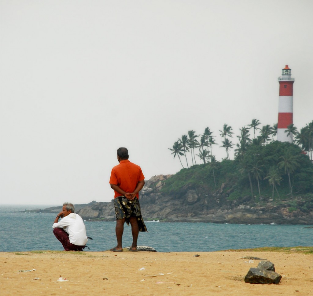 across the lighthouse 