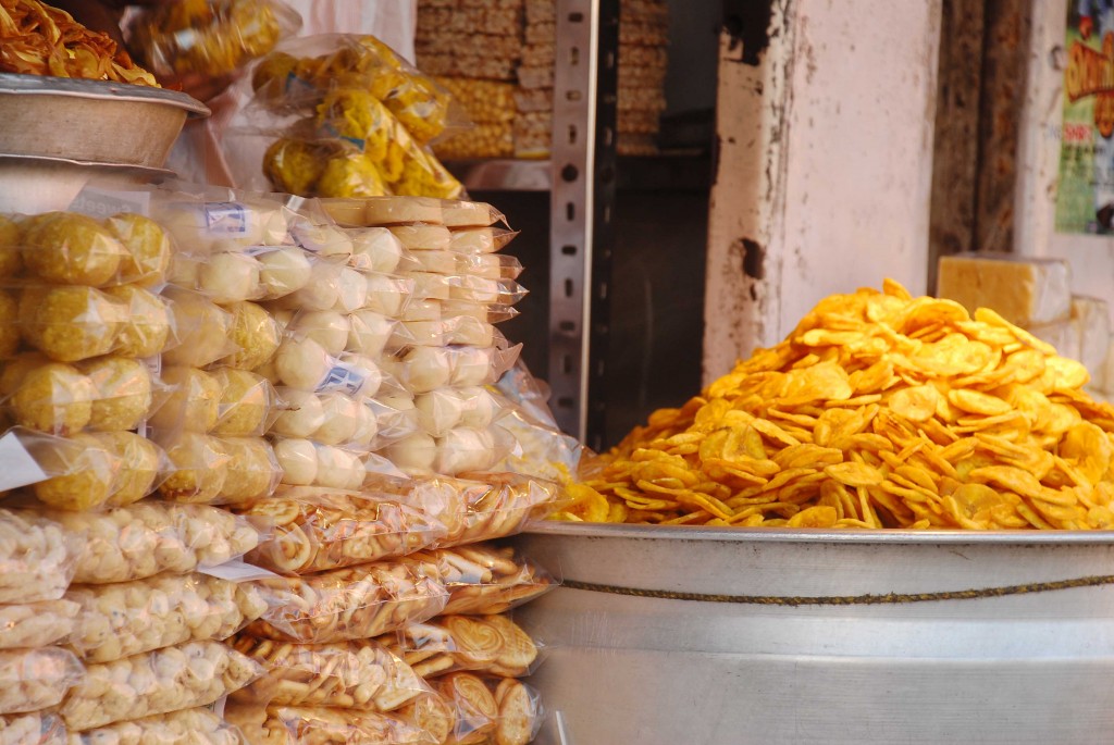 condiments and laddoos, accompany a good temple visit.