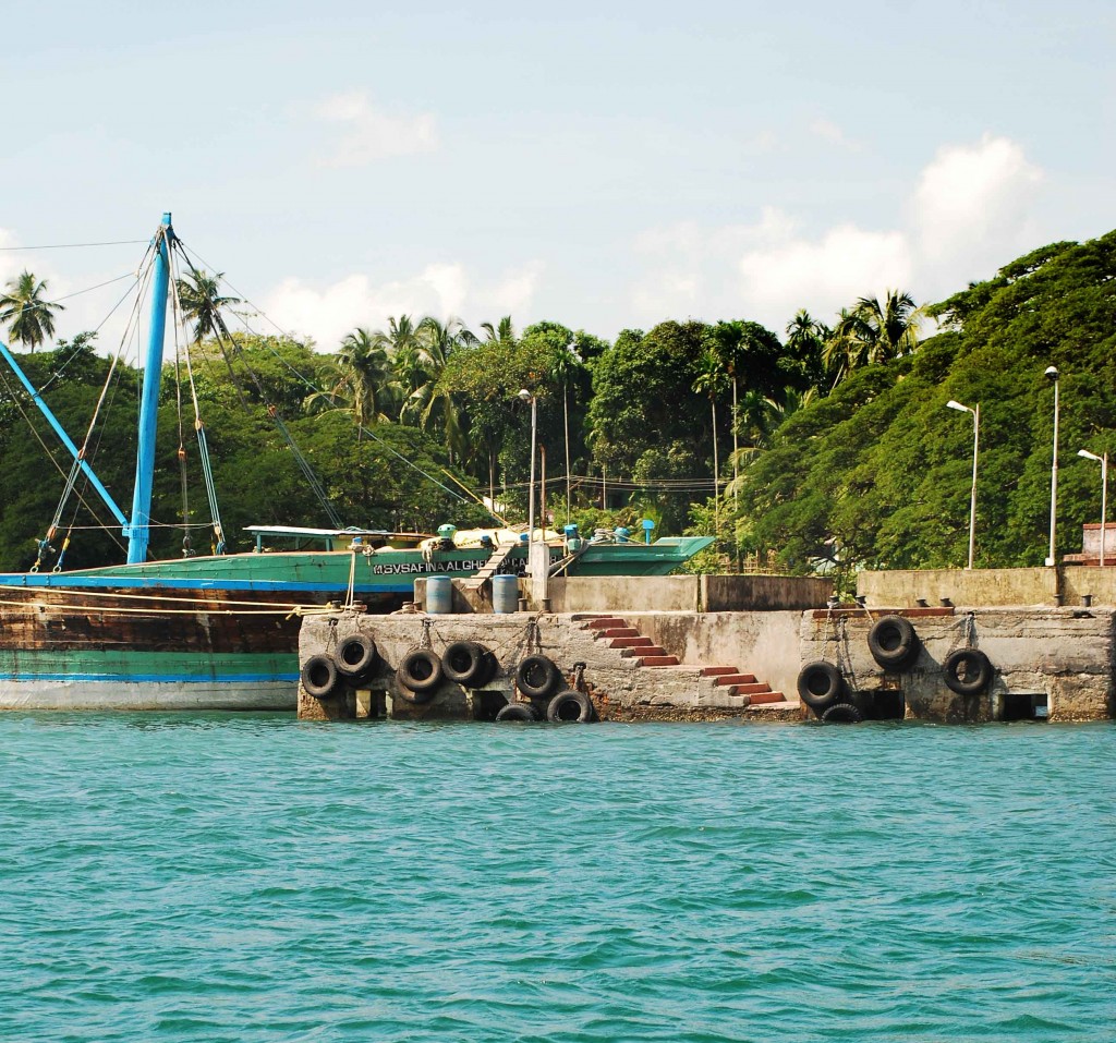 The docks around Radhanagar