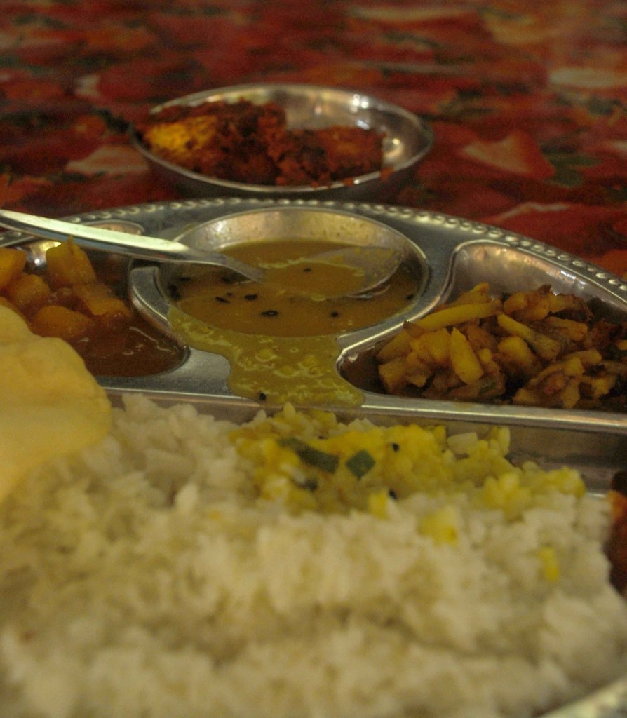 Sabzi, Dal, Rice and Yummy!