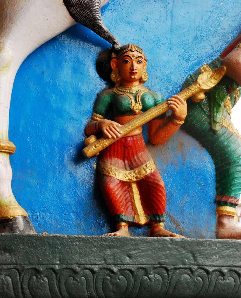 The work on a pillar from Tiruparankundram