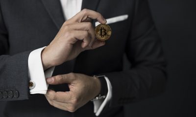Businessman bitcoin