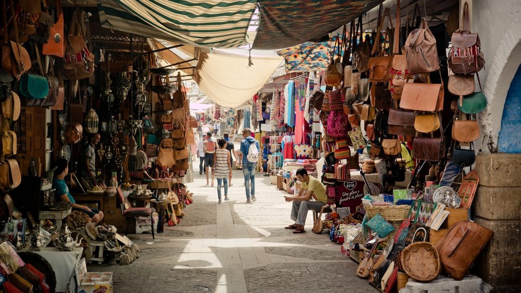 travel morocco market