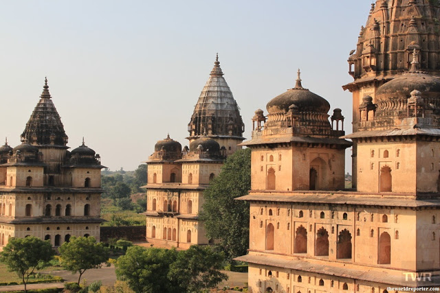 Cenotaphs at orchha