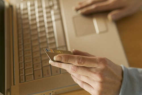 online banking credit card