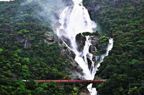 doodhsagar falls whole goa in one day