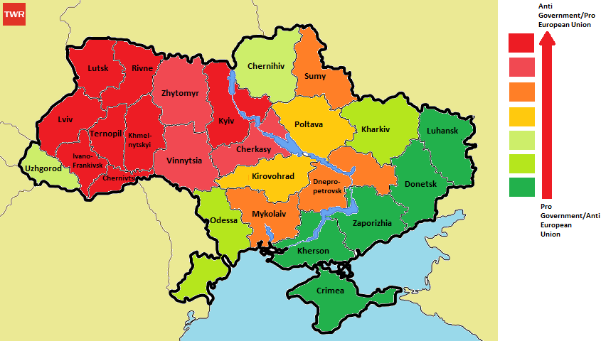 TWR Research: Ukraine Political Crisis, East Vs West (Survey Results) # ...