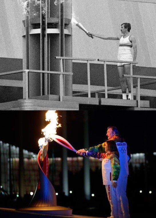 Moscow and sochi torch