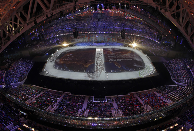 Sochi Winter Olympics Opening Ceremony