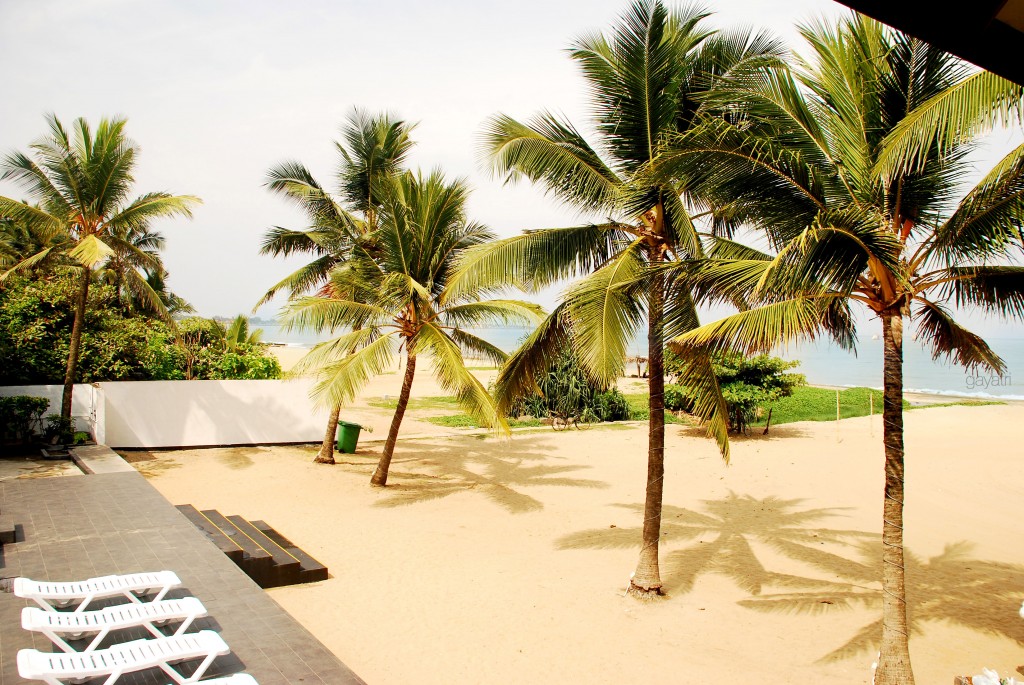 Sri Lankan beach shacks