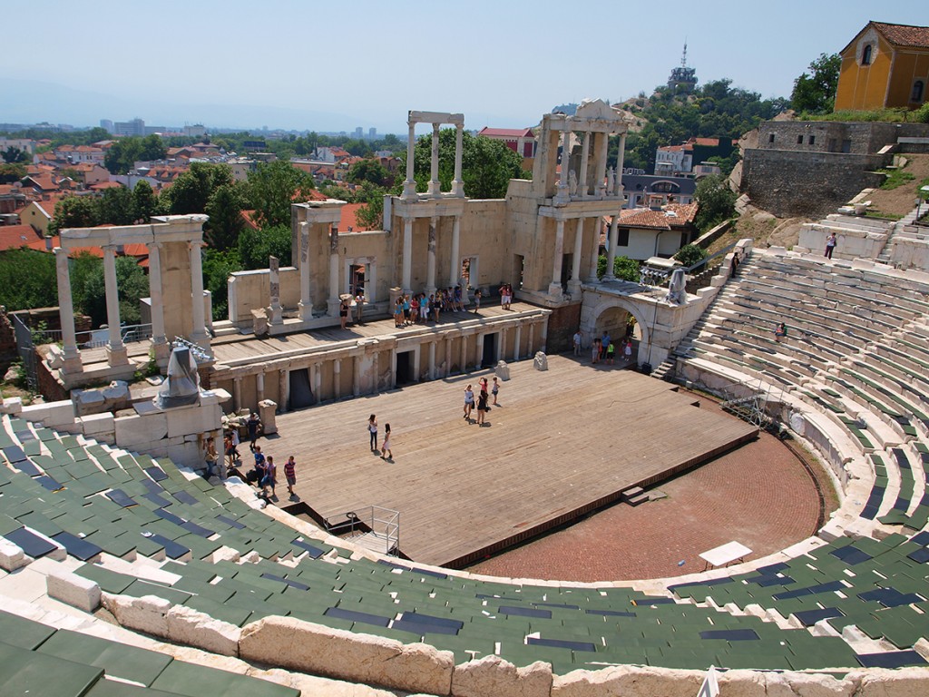 Roman theatre of plovdiv
