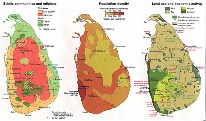 Sri Lanka Ehtnic Communities and Religions