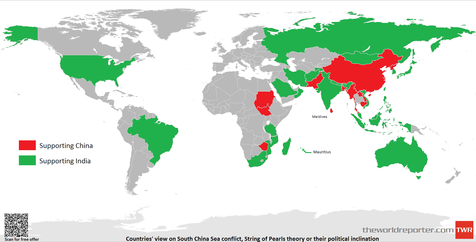 India's string of pearls theory