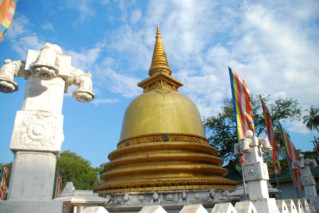 The Golden stupa of Dambulla