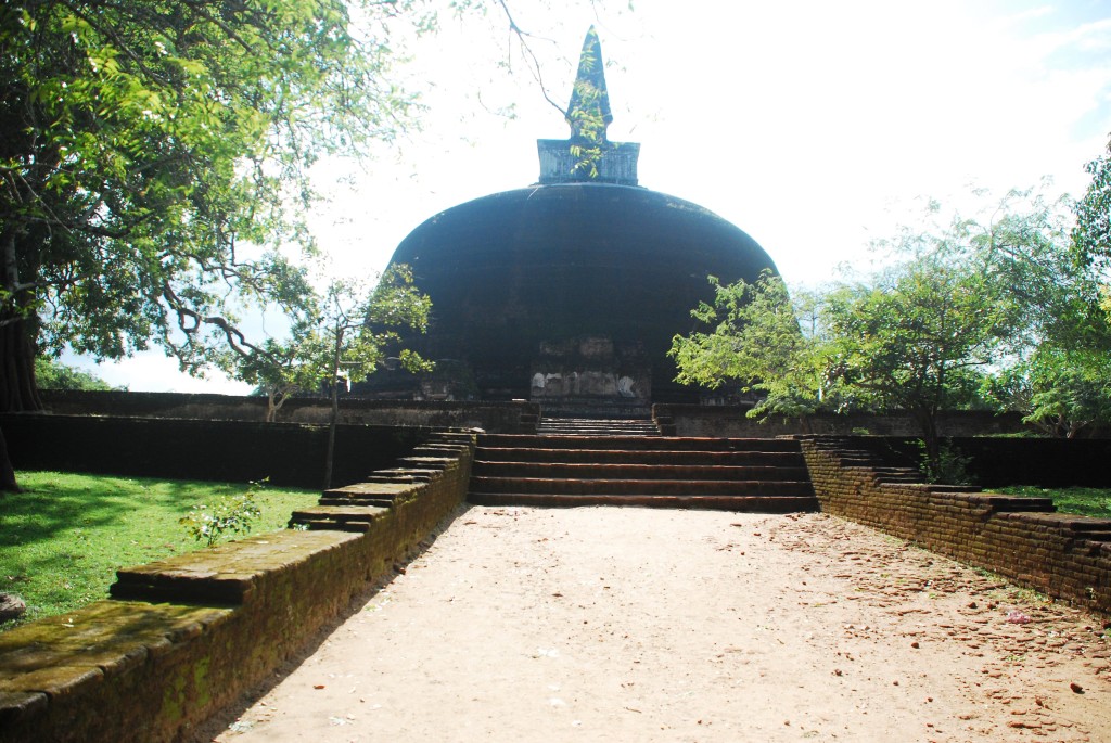 Stupa ruins- Polonnaruwa