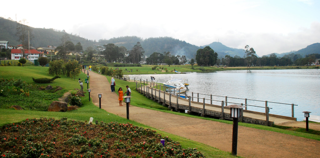 The well kept Nuwara Eliya Gregory Park