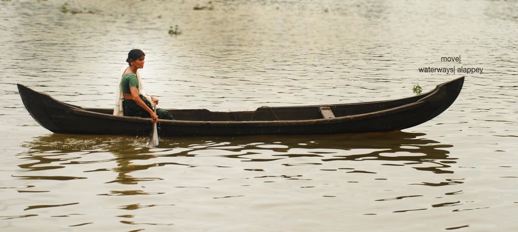 the lady and her boat