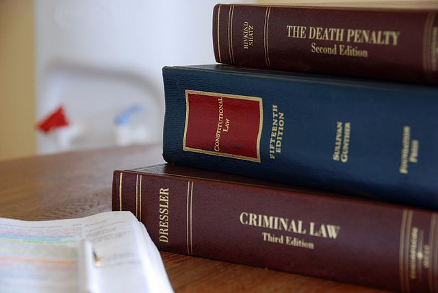 Law books