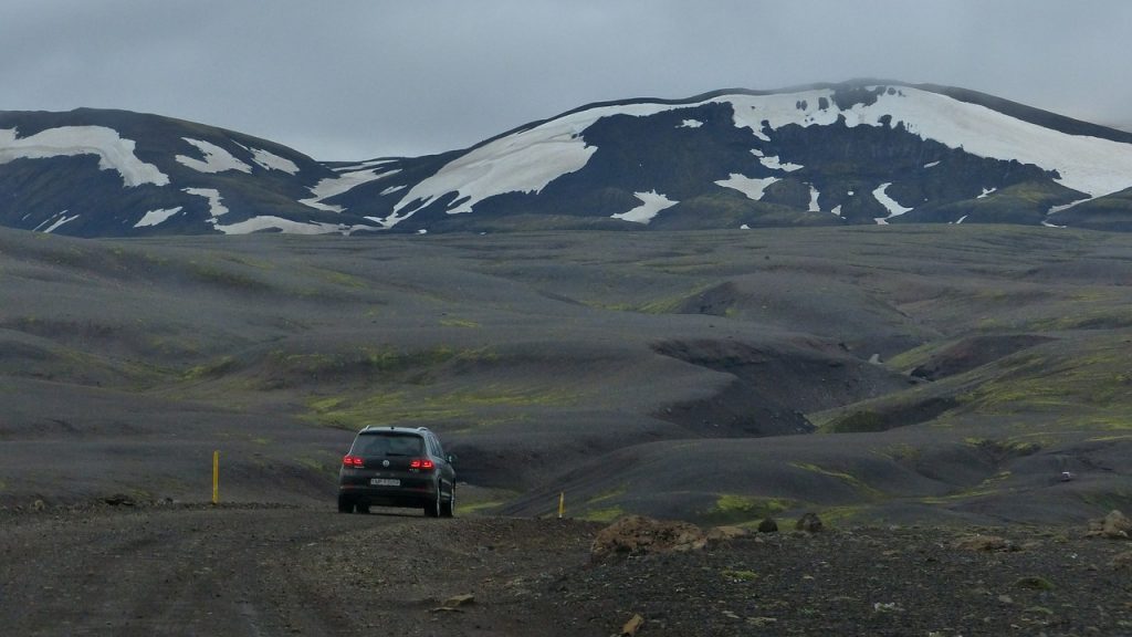 Iceland car travel