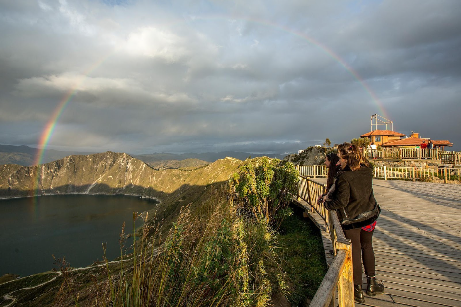 Quilotoa Lake Ecuador