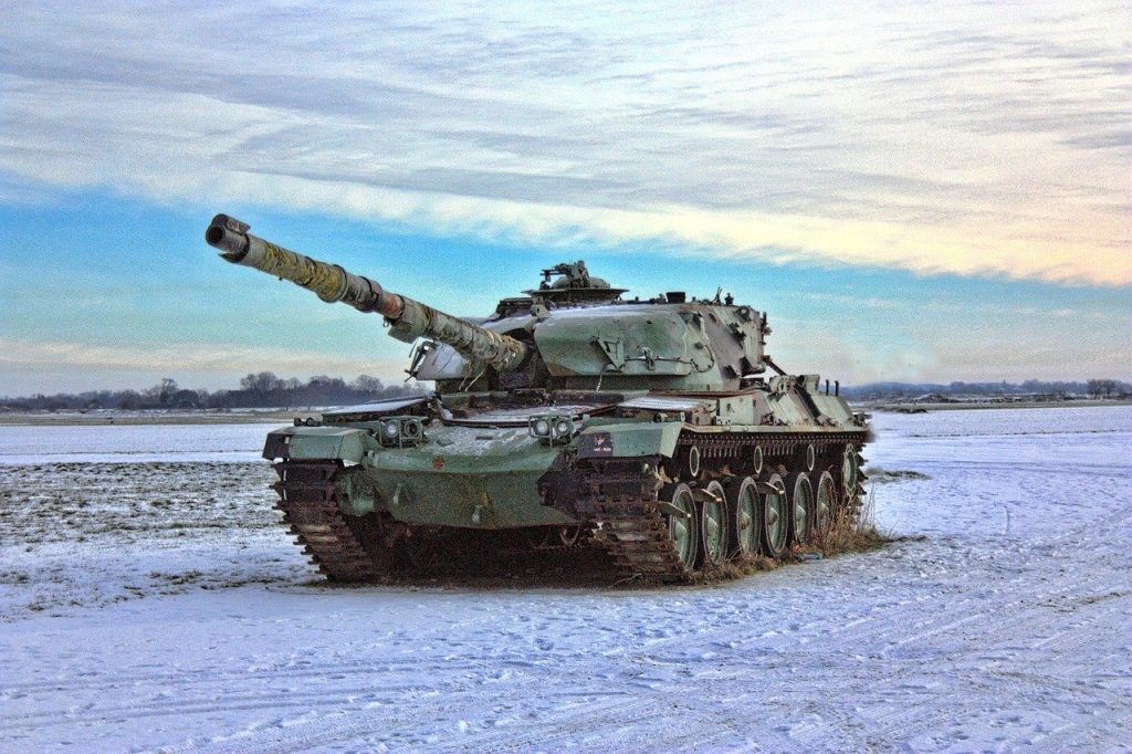 battle tanks